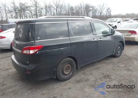 2012 Nissan Quest S from USA, damaged, VIN JN8AE2KP6C9049381
